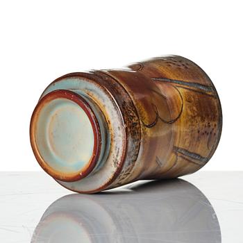 Wilhelm Kåge, a stoneware vase, Gustavsberg 1929.