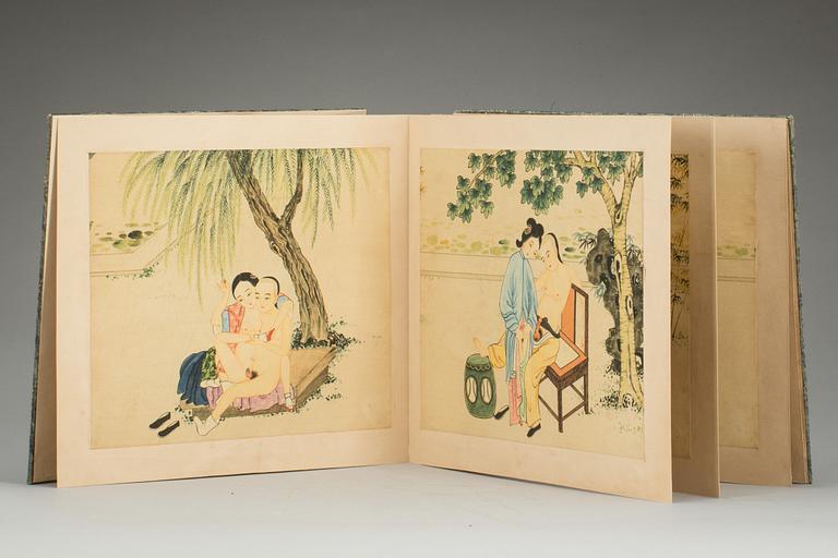 ILLUSTRATIONER/BOK, erotica. Japan, 1900-tal.