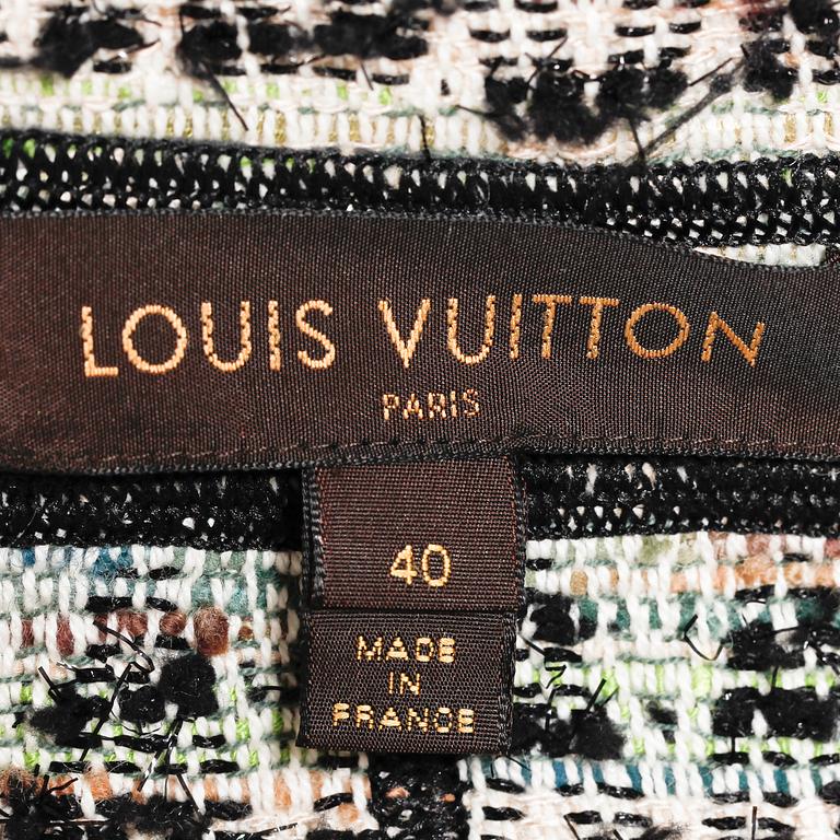 LOUIS VUITTON, tvådelad dräkt bestående av kavaj samt kjol.