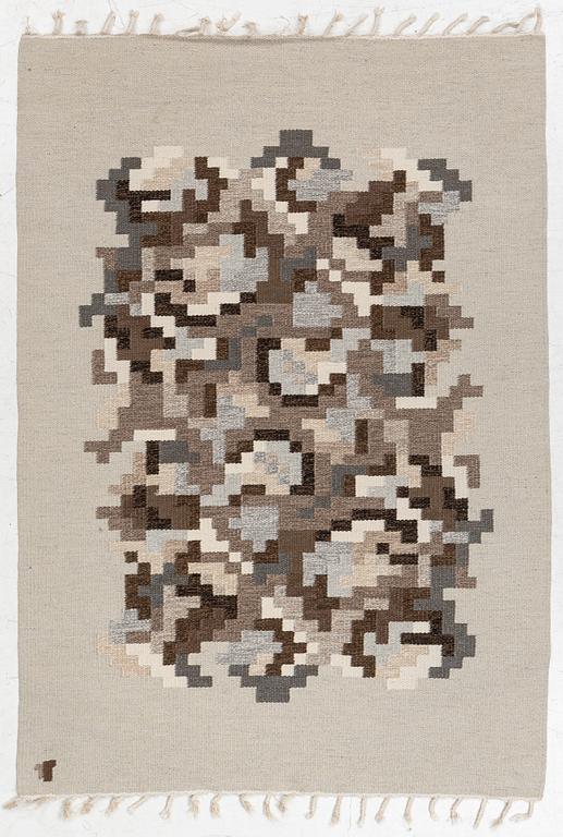 Erik Lundberg, Rug, flat weave, Vävaregården Eringsboda, approx. 195 x 138 cm.
