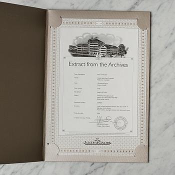 JAEGER-LeCOULTRE, Master Eight Days Perpetual, wristwatch, 41,5 mm,