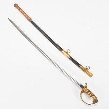 A naval officer Sabre, M1890, Germany.