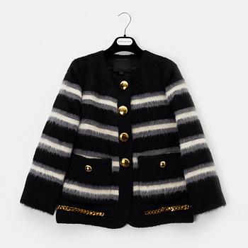 Marc Jacobs, a babylama and wool jacket, size 0.