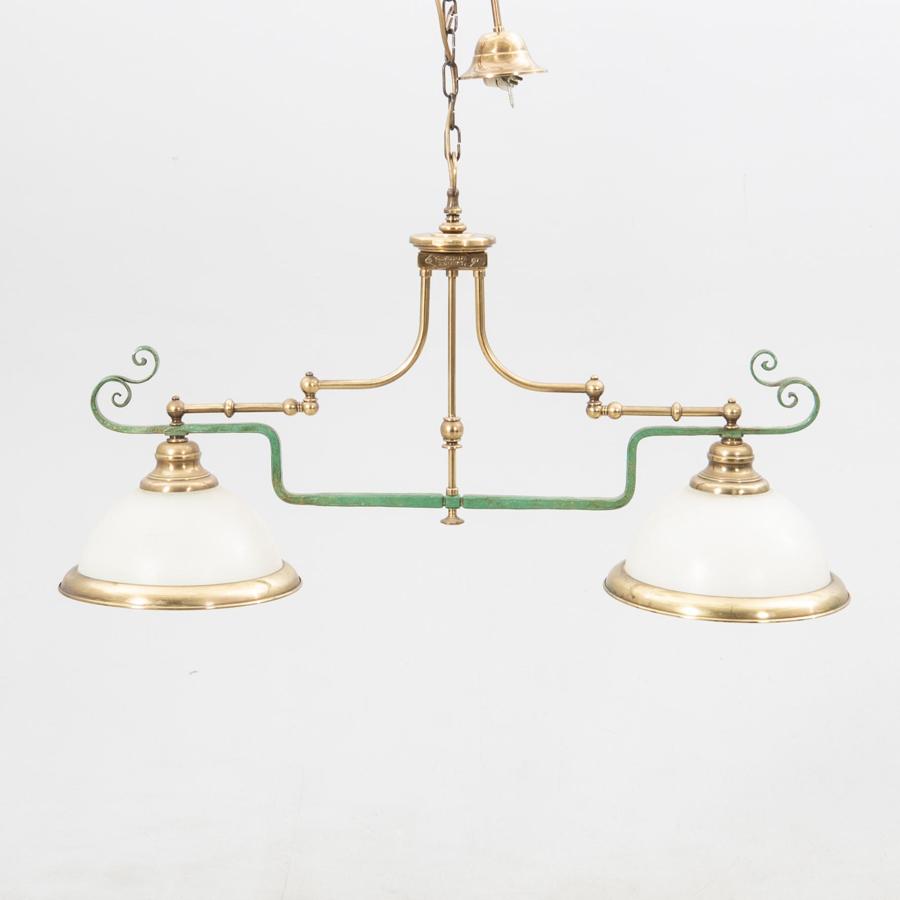 Biljardlampa modern tillverkning.