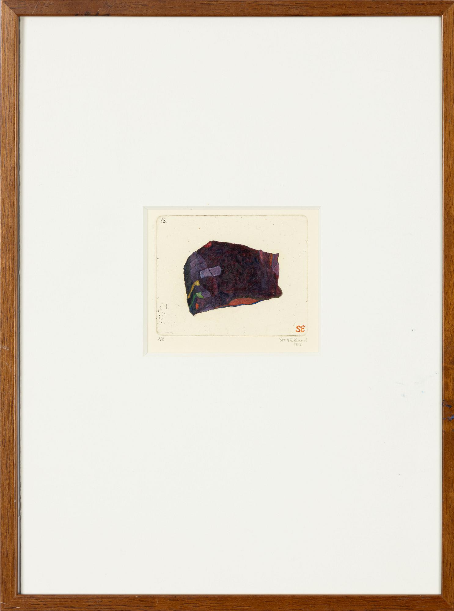 Sten Eklund, "Mineral II. Något större än nat. storl." From "Kullahusets hemlighet".