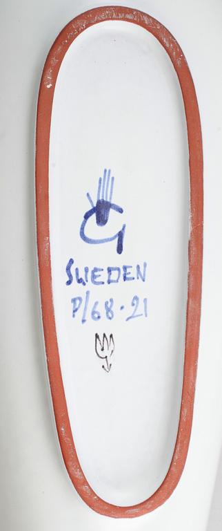 FAT, 2 st, fajans, Stig Lindberg, Gustavsberg Studio.