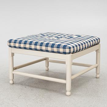 Footstool, "Medevi Brunn", from IKEA's 18th-century series, 1990s.