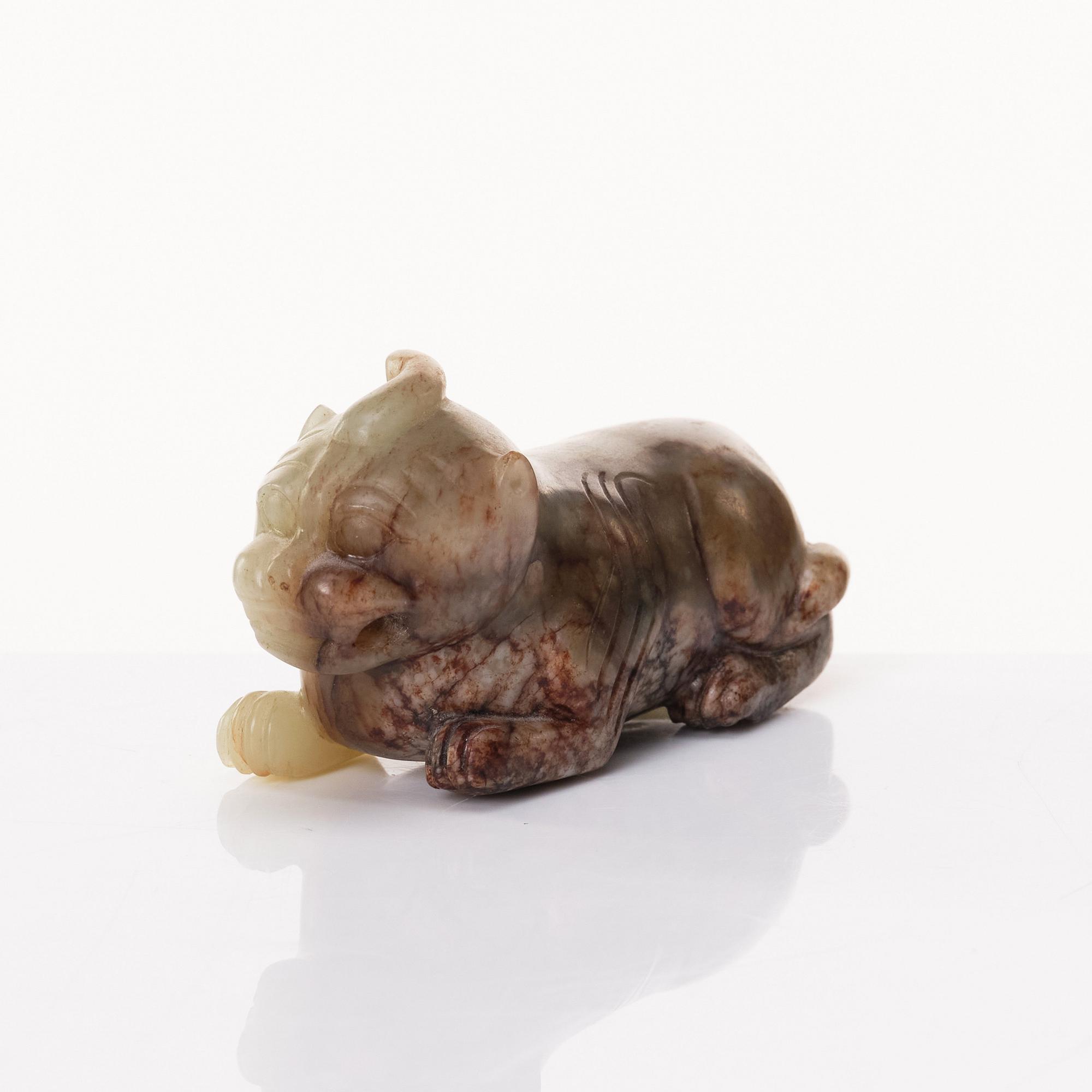 Figurin, nefrit. Qingdynastin.