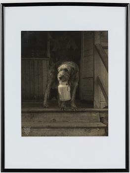 Henry B. Goodwin, "Troll in the Milk Stand, 1917".