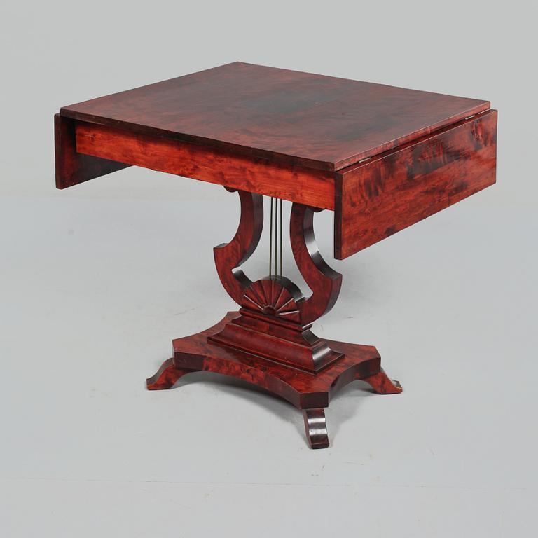 BORD samt KARMSTOLAR, Karl Johan-stil, 1900-talets mitt.