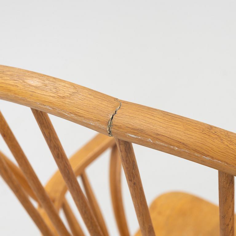 Frits Henningsen, an oak 'CH 18A' chair, Carl Hansen & Son, Denmark.