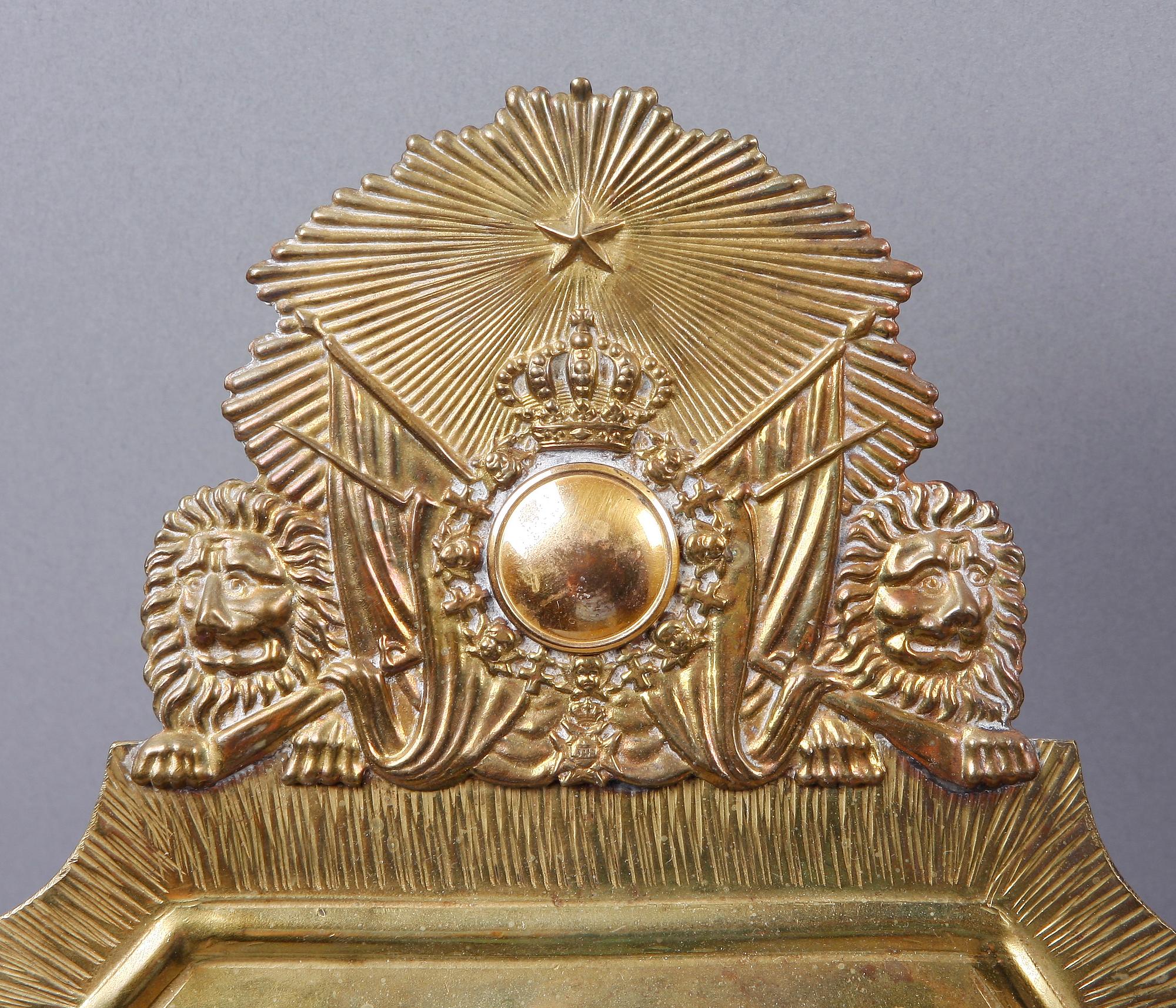 PARTI MÄSSING, 5 delar. 1800/1900.