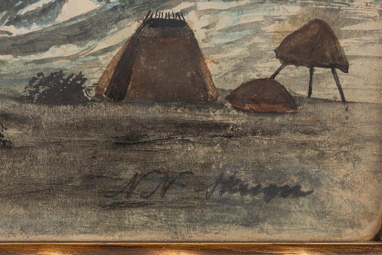 Nils Nilsson Skum, Sameviste.