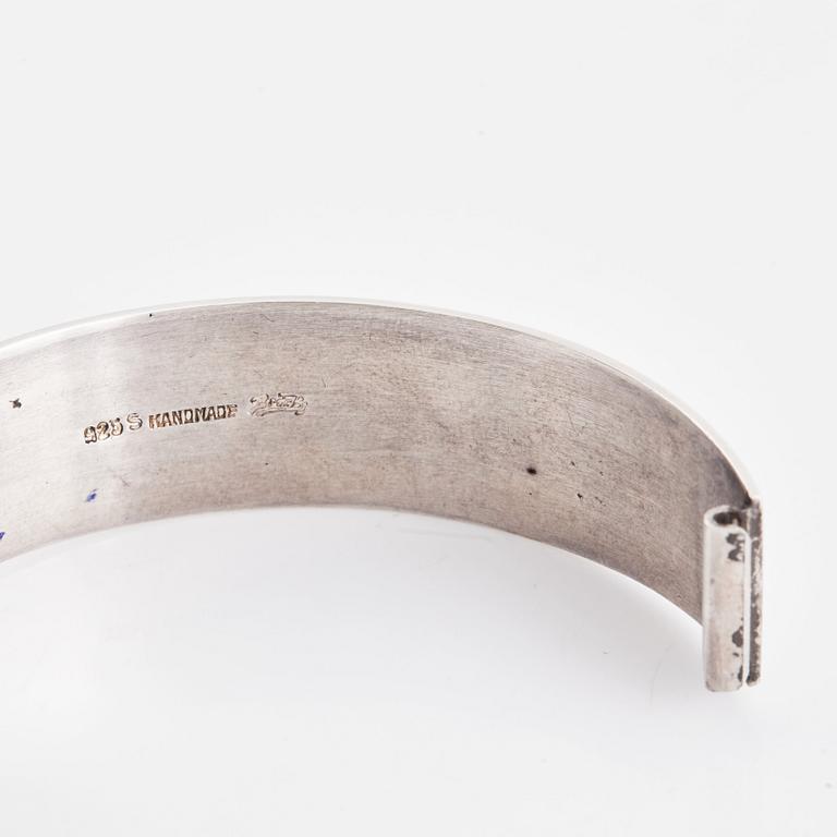 Bröderna Bjerring, armring silver, Danmark.