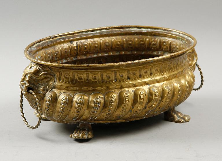 CHAMPAGNEKYLARE, mässing, 1800-tal.