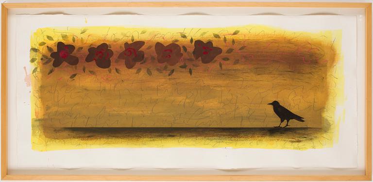 JOHAN PETTERSON, blandteknik, signerad.