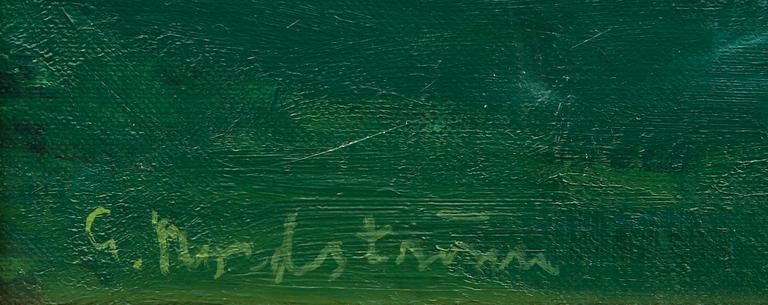 GERHARD NORDSTRÖM, olja på duk, sign.