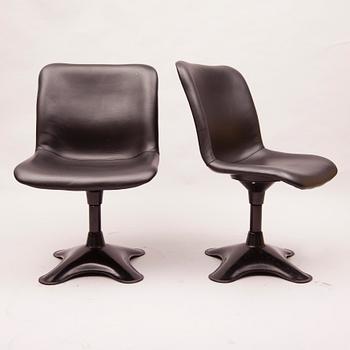 STOLAR, 4 st, 415, Yrjö Kukkapuro, Haimi. Modellen formgiven 1965.