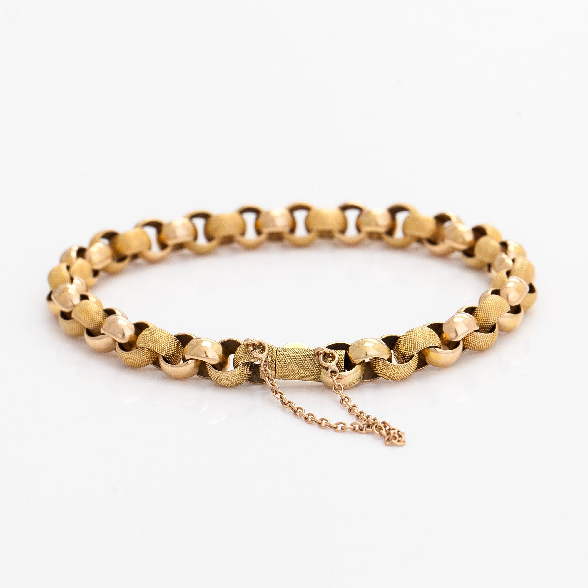 Rannekoru, 14K, Kultateollisuus Oy, Turku 1962.