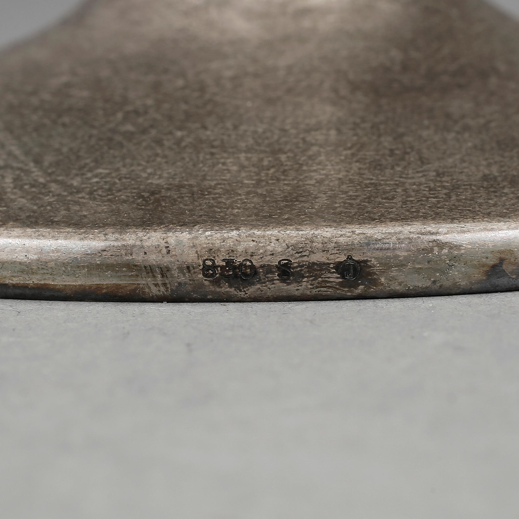 KANDELABER, silver, Karl Jörgen Otteren, Norge, 1900-talets första hälft.