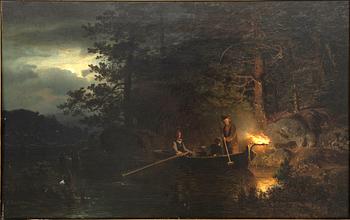 Axel Nordgren, olja på duk signerad.