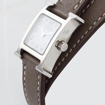 Hermès, ladies' wristwatch, "Montre Heure H, Petit modèle", purchased in 2014.