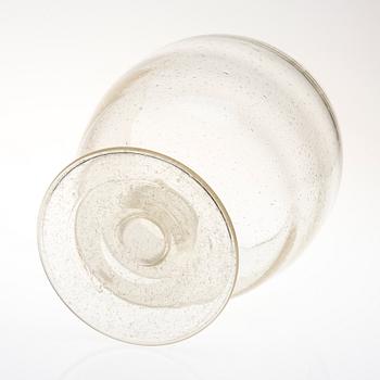 BÅLSKÅL, glas, "Sargasso"-serien, signerad Nuutajärvi Notsjö. Formgiven 1966.
