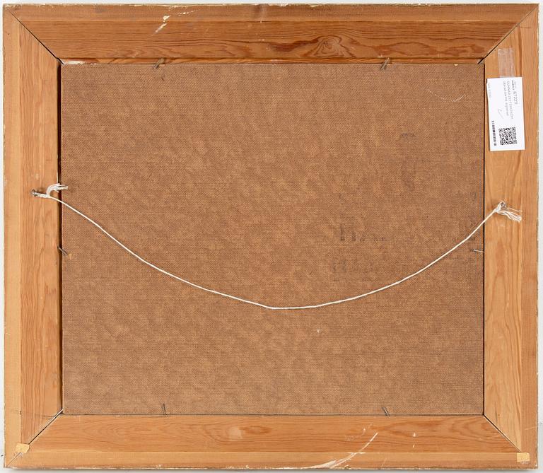 GUNNAR ZETTERSTRÖM, olja på pannå, signerad.