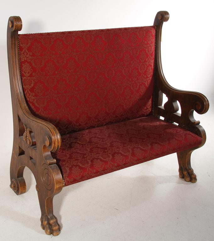 SOFFA, barockstil, ek.