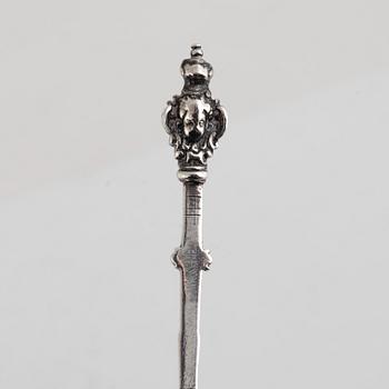 A Scandinavian Silver Spoon, 18th Century.