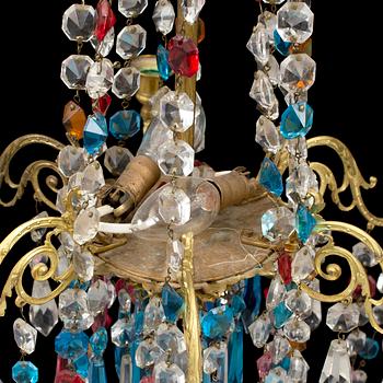 A late 1800's chandelier.