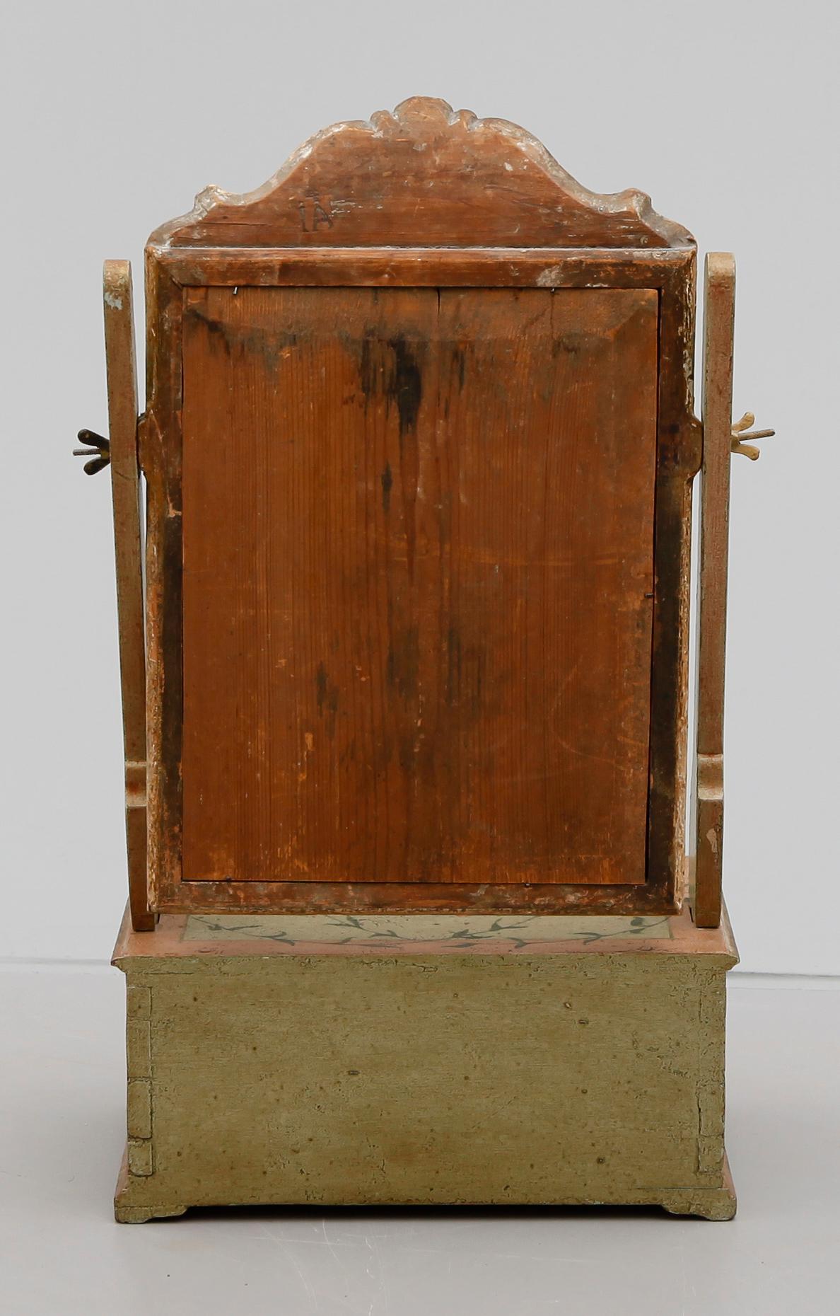 TOALETTSPEGEL, gustaviansk, Johan Åkerblad (1728-1799).