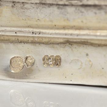 Fartyg, s.k. Nef, silver, sannolikt Tyskland omkring år 1900.