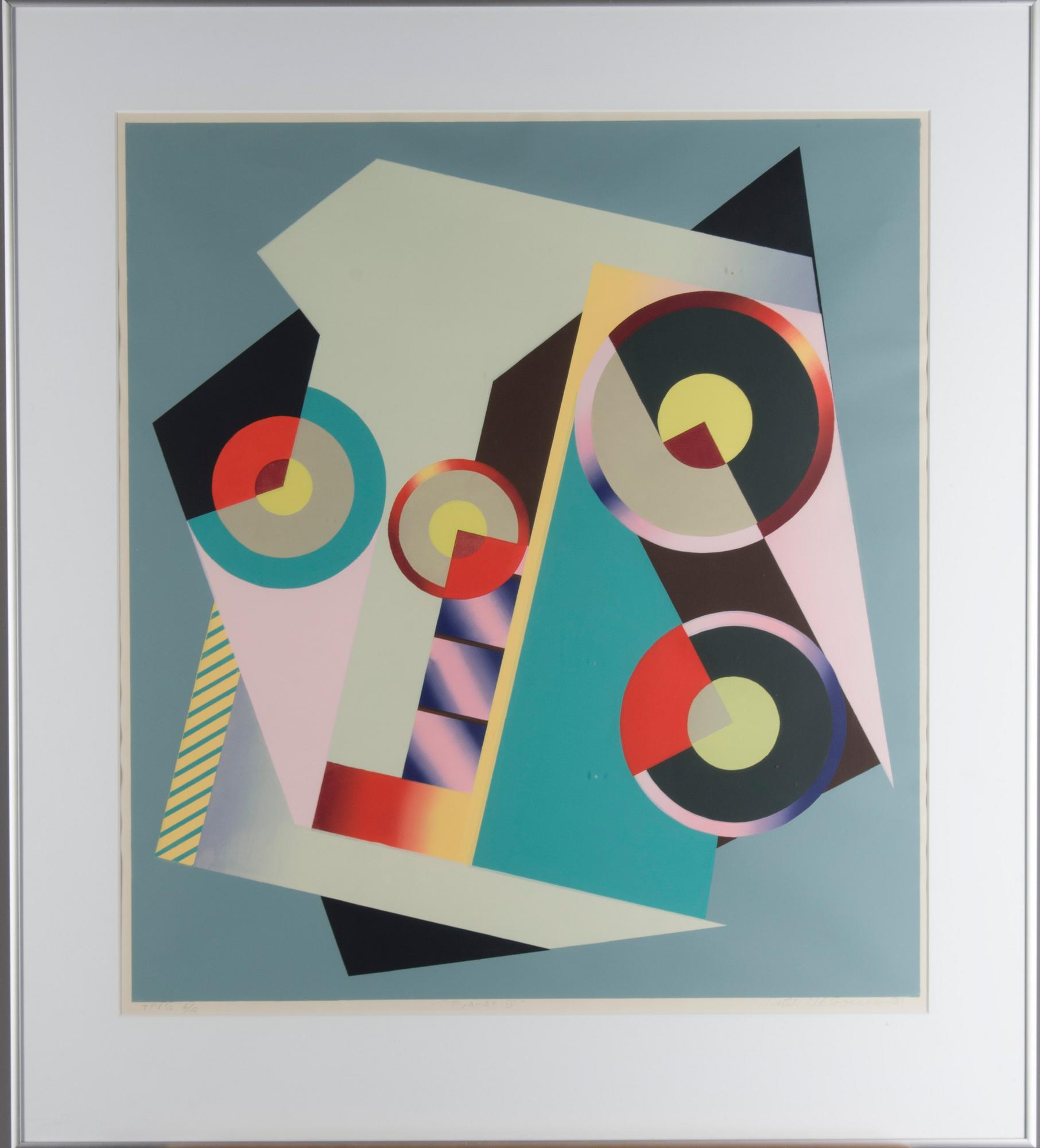 ANTTI UKKONEN, serigrafi, signerad, daterad -81 och numrerad 6/12. Konstnärens avdrag.