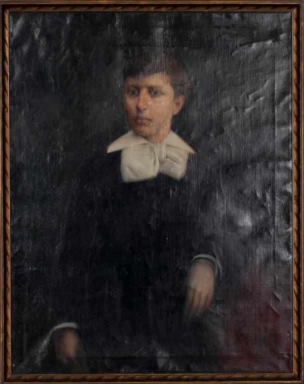 LOUIS COQUELET, olja på duk, sign.