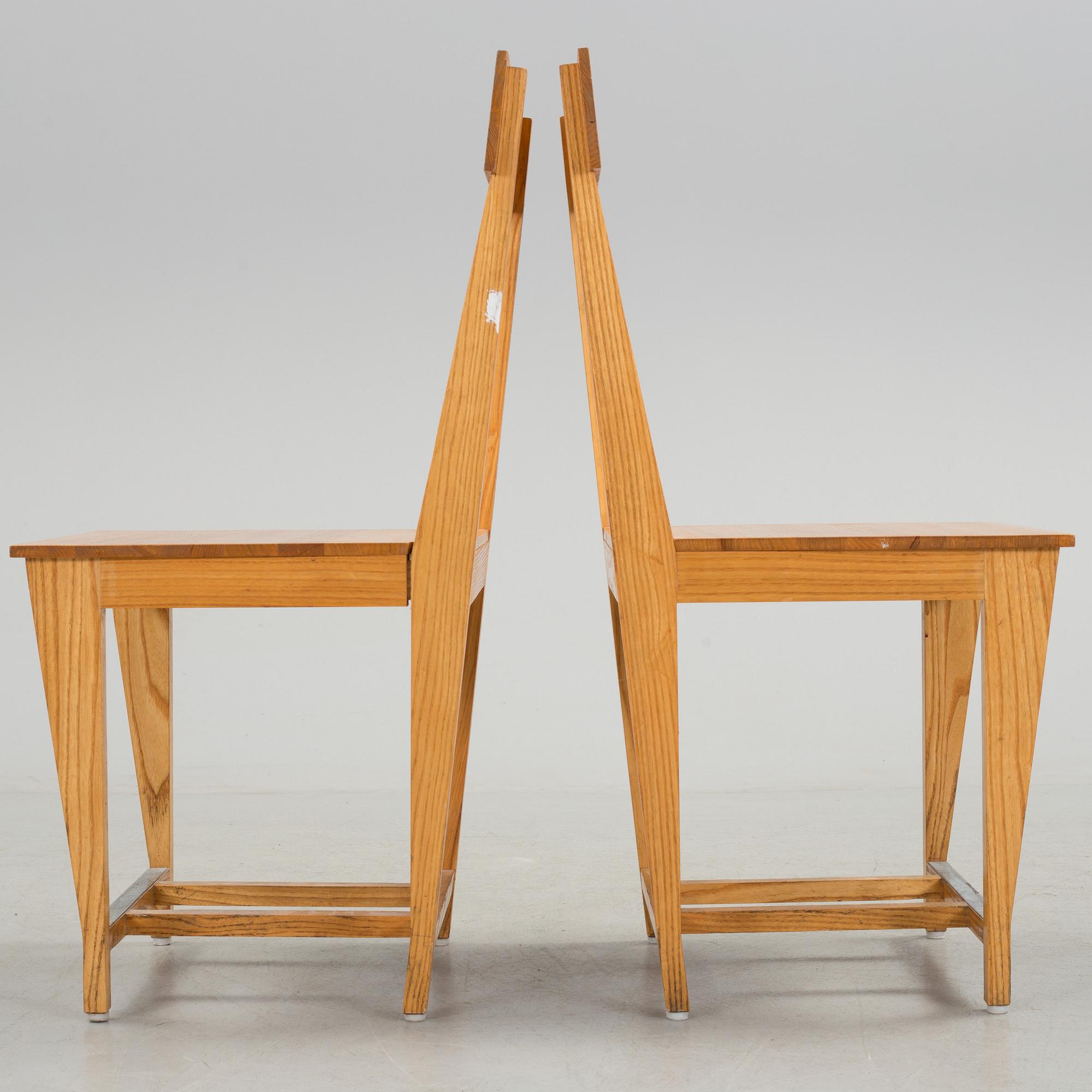 OLA MARKLUND, stolar, 6 st, 1900-talets slut.