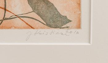 JOHANNA KOISTINEN, etching, signed and dated 2016, numbered 46/80.
