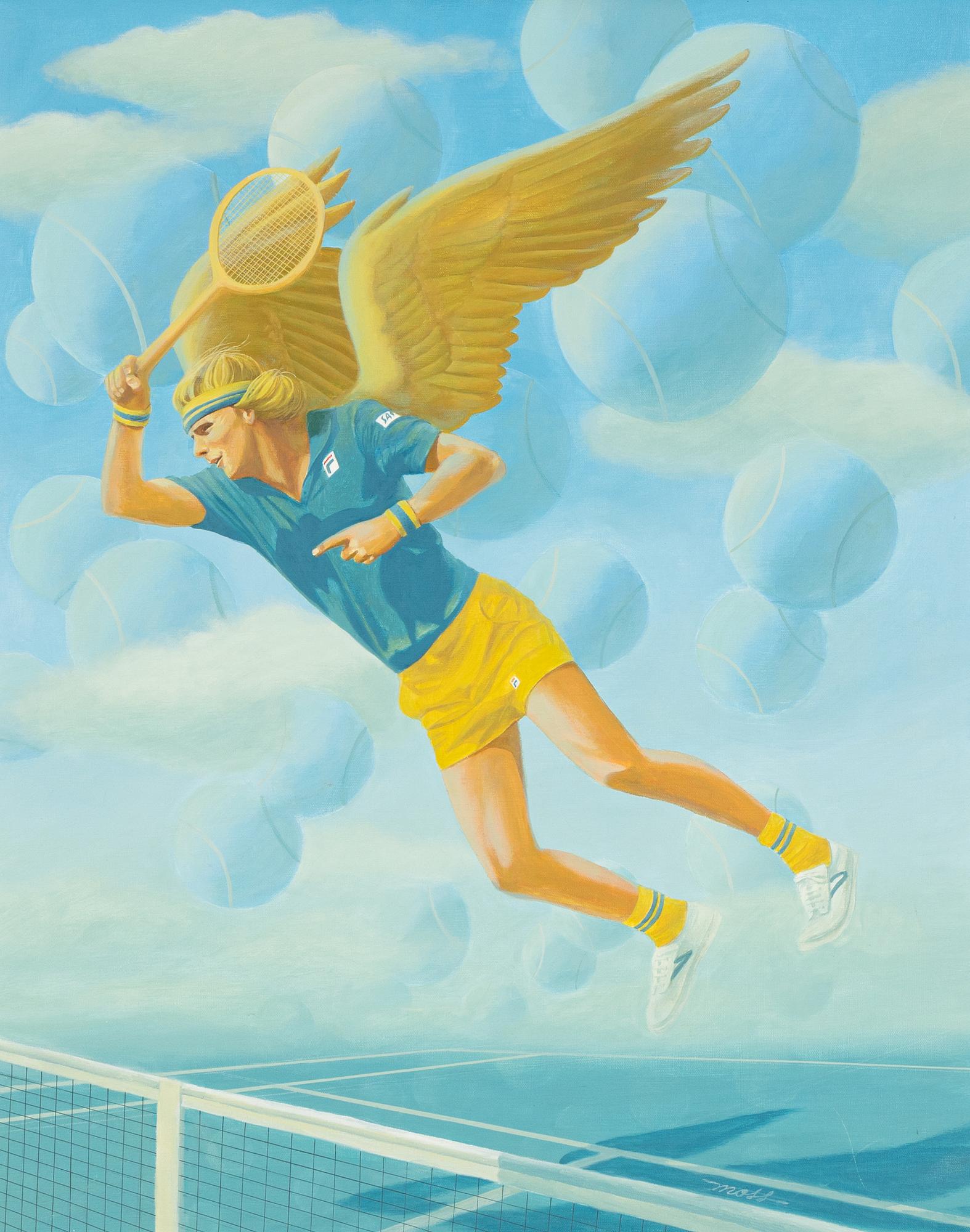 Unidentified artist, "Björn Borg".