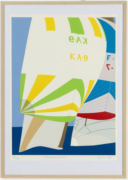 Franco Costa, "Stand by to luff up".