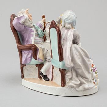 A Pössneck porcelain figurine, Germany, early 20th Century.