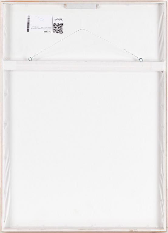 EDDIE FIGGE, collage and pencil, signed and dated 1965.