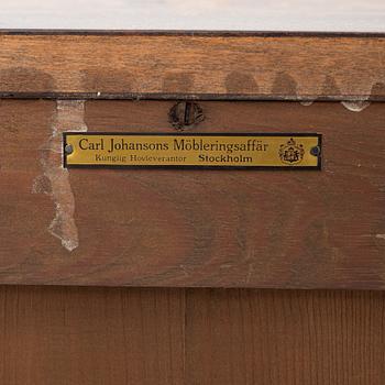 Byrå, Carl Johanssons Möbleringsaffär, Stockholm, 1920/30-tal.