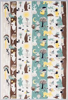TOVE JANSSON, after, a pair of 1950s/60s curtains, Finlayson, Finland.