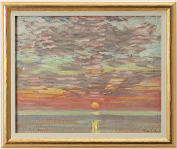 Elis Åslund, "Sommarnatt på bottenhavet".