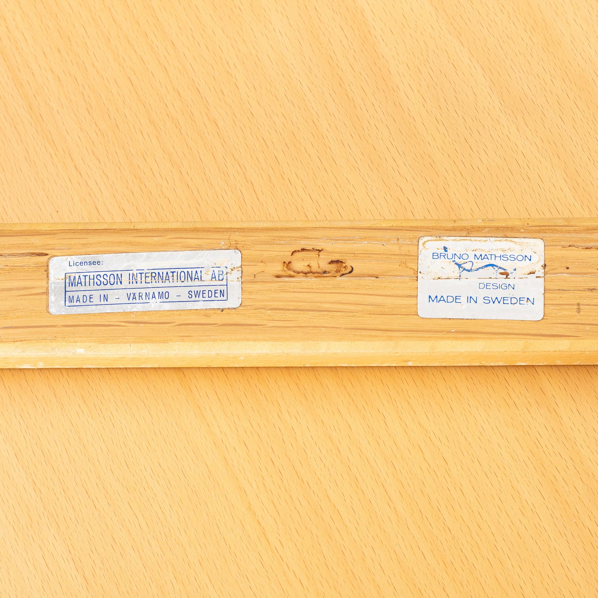 Bruno Mathsson, slagbord "Maria Flap", Mathsson International.