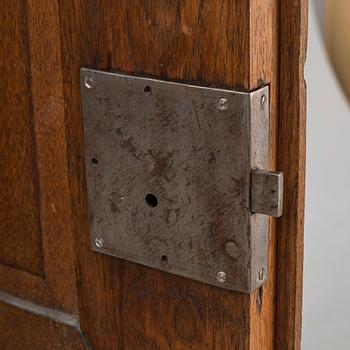 A Swedish oak capboard, 19th century.