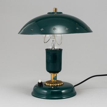 A Swedish table lamp, Edward Hagman AB, Norrköping, mid 20th century.
