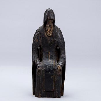 SKULPTUR, trä, 1800-tal, Ryssland.