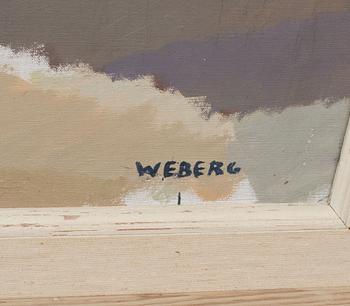 WILLIE WEBERG, olja på duk, signerad.