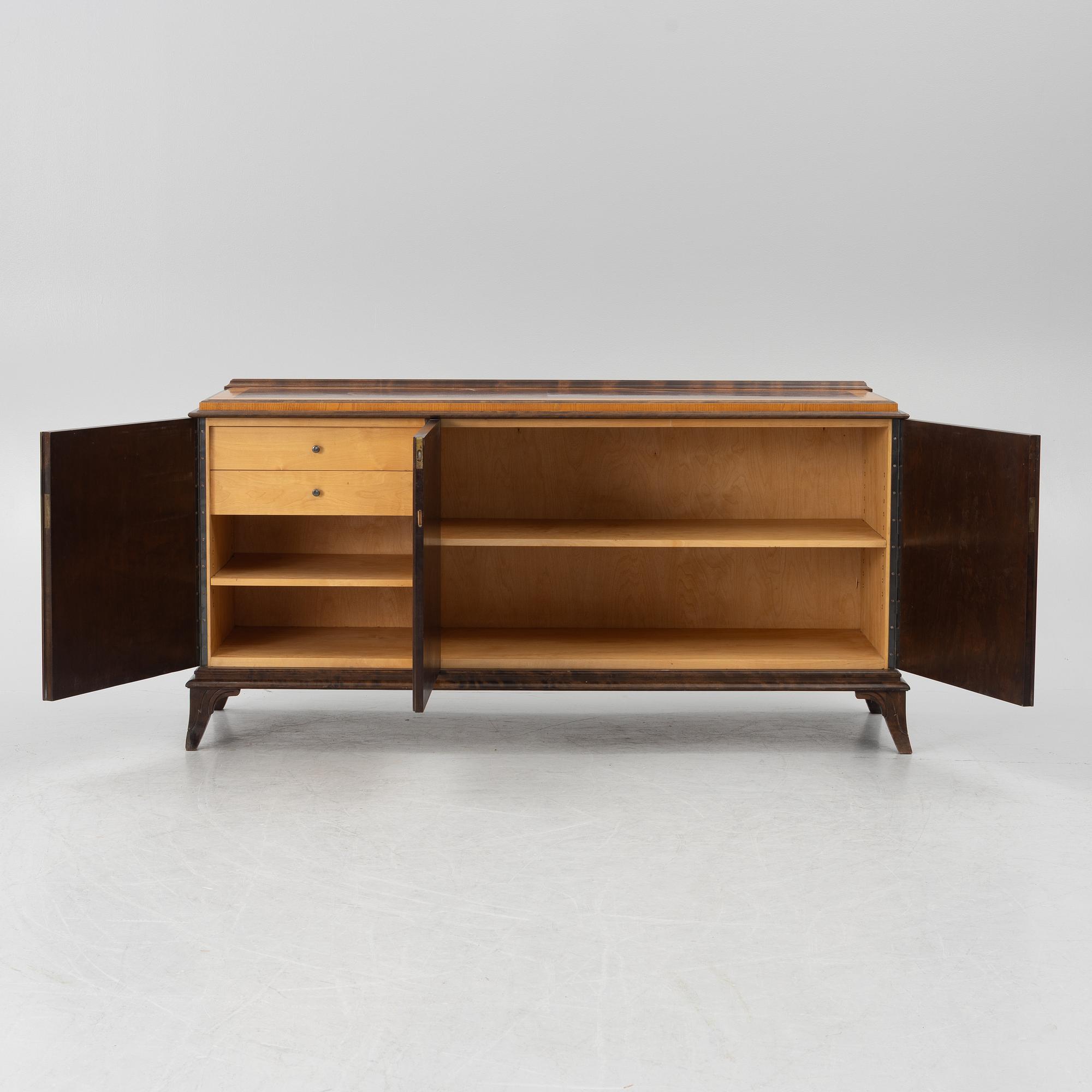 Sideboard, functionalist, around the mid-20th century.